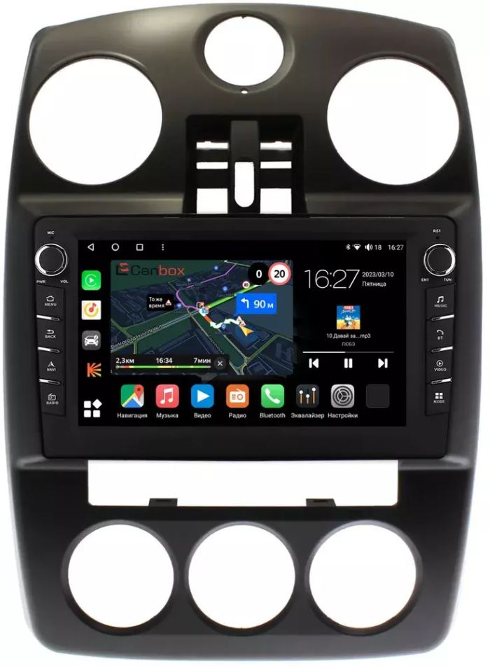 Магнитола для Chrysler PT Cruiser 2005-2010 (рестайл) - Canbox 9483 Android 10, Быстрая, CarPlay, 4G SIM-слот