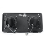 FG308-RD-SET-LED AE Комплект светодиодных фар (2 шт), МТЗ, 9-30 В (ближний/дальний свет, ДХО, поворотник, с рамкой крепления), круглая (ан. ФГ308)