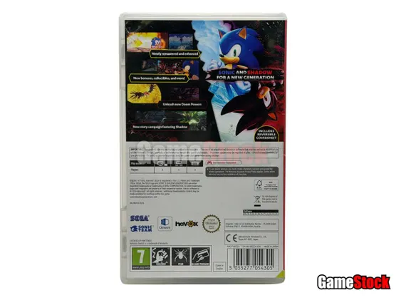Nintendo Switch Sonic x Shadow Generations (Б/У, Русские субтитры)