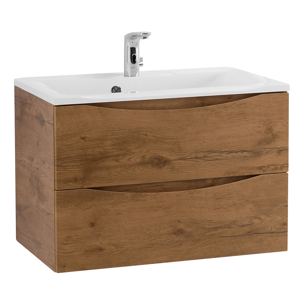 Тумба подвесная с раковиной BelBagno MARINO-750-2C-SO-RN-P
