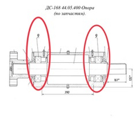 Подшипник 318 ГОСТ 8338-75