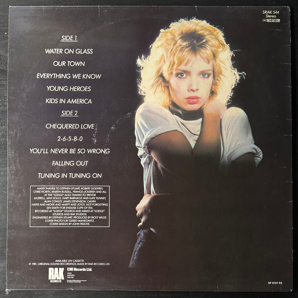 Kim Wilde ‎– Kim Wilde (Англия 1981г.)