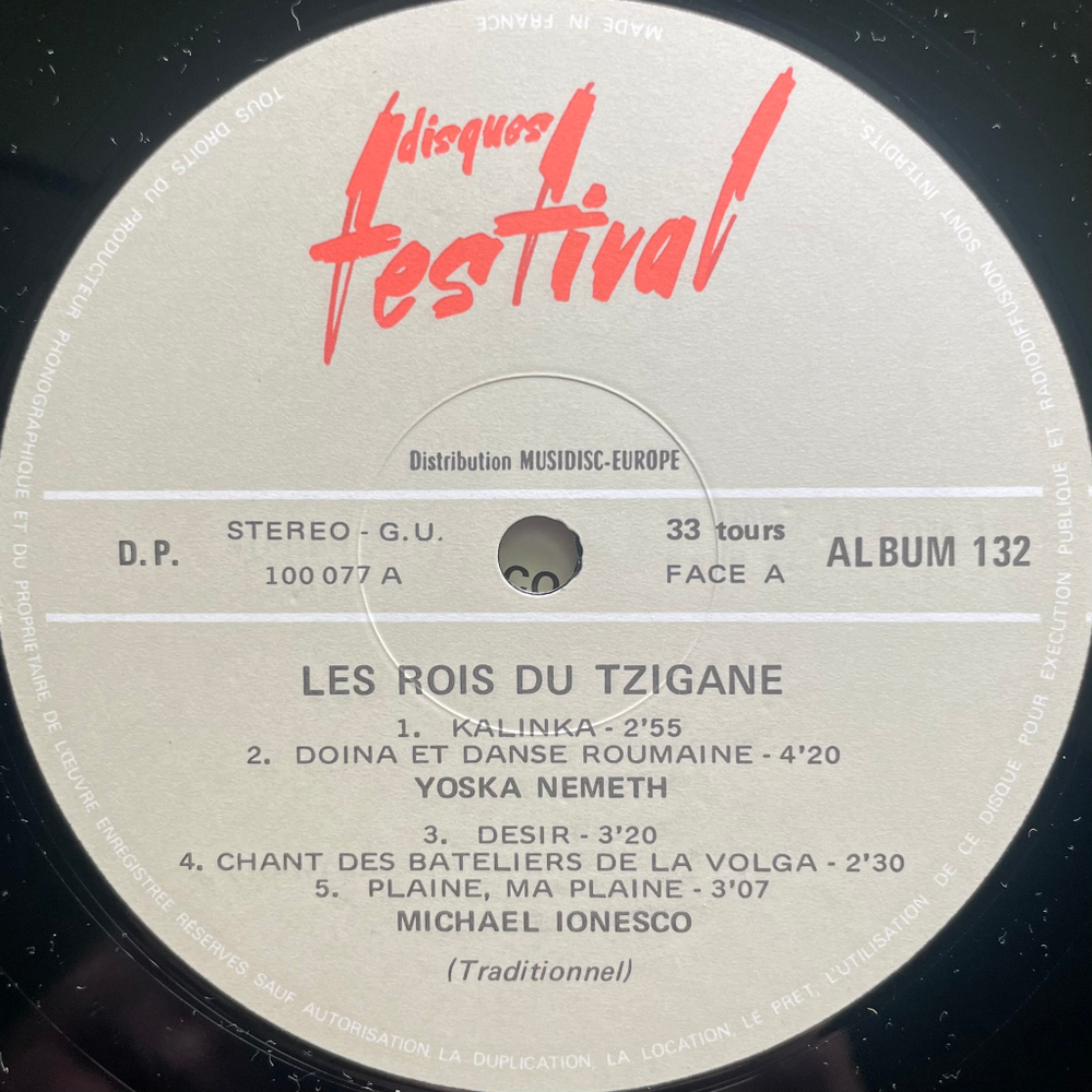 Сборник Les Rois Du Tzigane 2LP (Франция)
