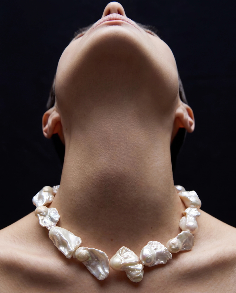 MOJNØ STUDIO   Ожерелье silver ABSOLUTE PEARL