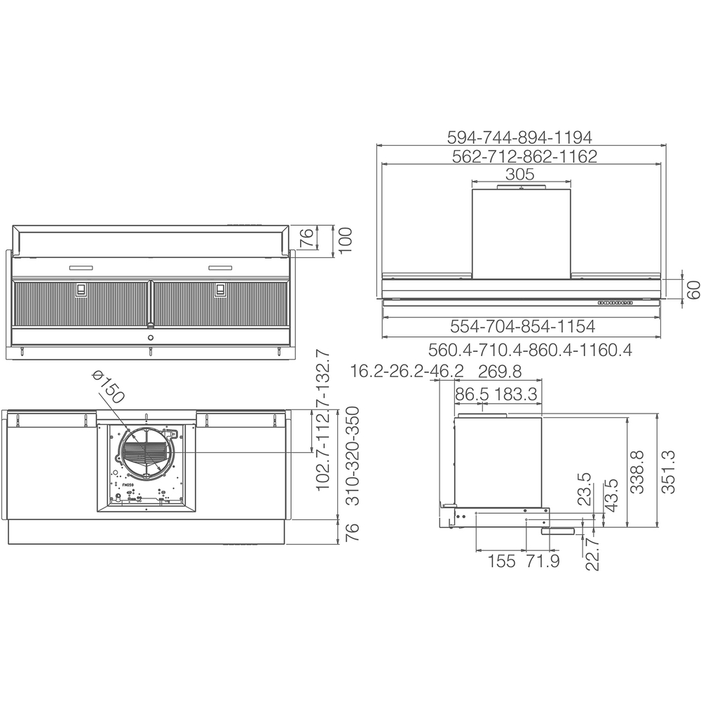 ELICA BOXIN ADV DRY IX/A/120 PRF0200561