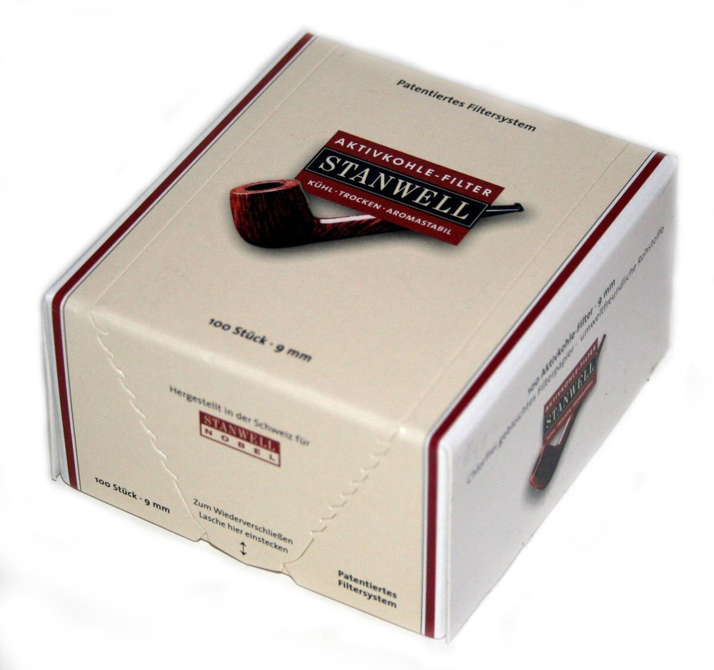 Фильтры трубочные "Stanwell" 100шт. 9мм