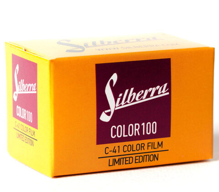 Фотопленка Silberra COLOR100 C-41 135/36, цветная, негативная, 1 шт