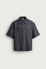 РУБАШКА RELAXED FIT ИЗ СТРУЯЩЕЙСЯ ТКАНИ — ZARA · 3715/222