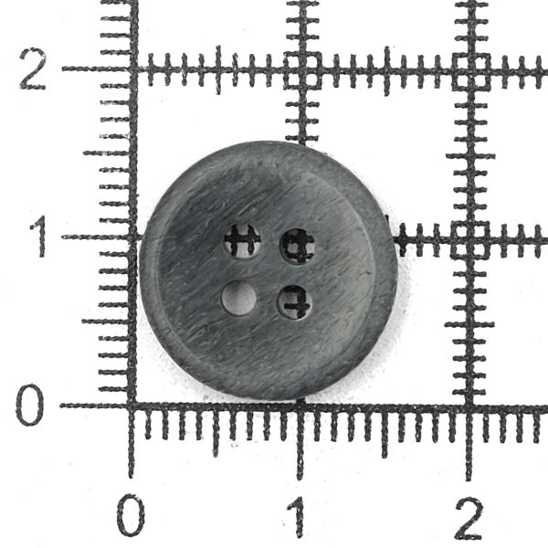 Пуговицы 4 прокола 24L=15 мм, костюмные 391387/4 24 (3903 сер/мат.), 50 шт