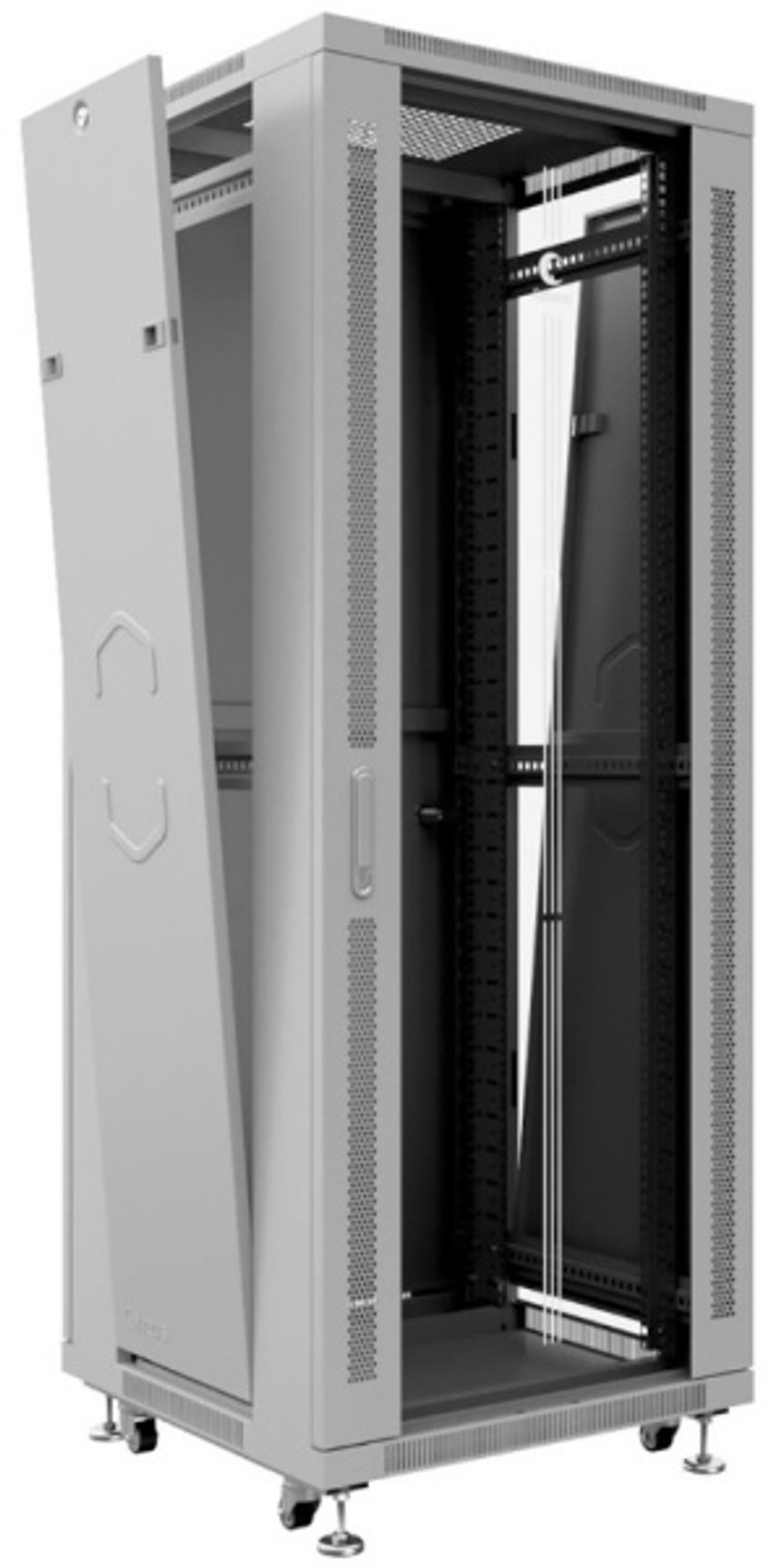 Шкаф напольный 19", 18U Cabeus SH-05C-18U60/60