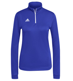 Женская теннисная толстовка Adidas Entrada 22 Training Top - royal blue