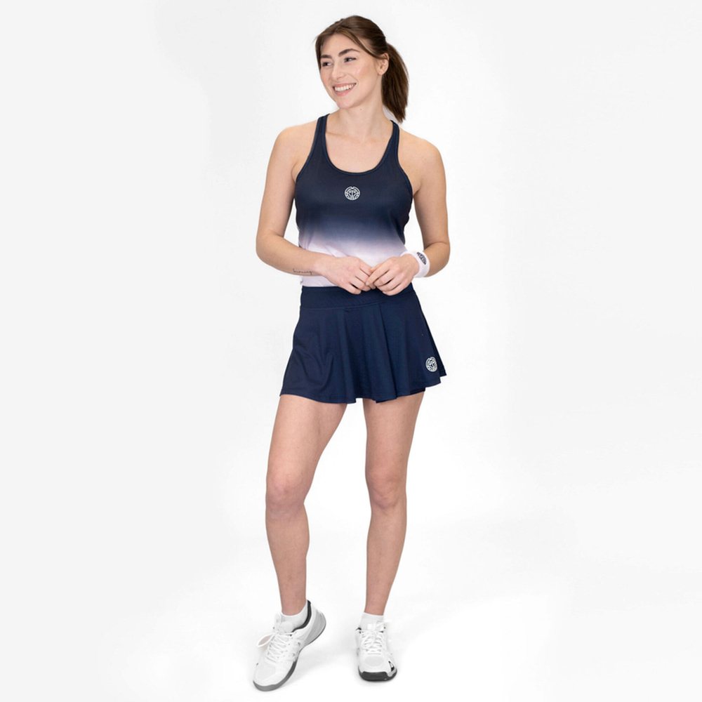 Женская теннисная юбка BIDI BADU Crew Wavy Skirt Women - Dark Blue