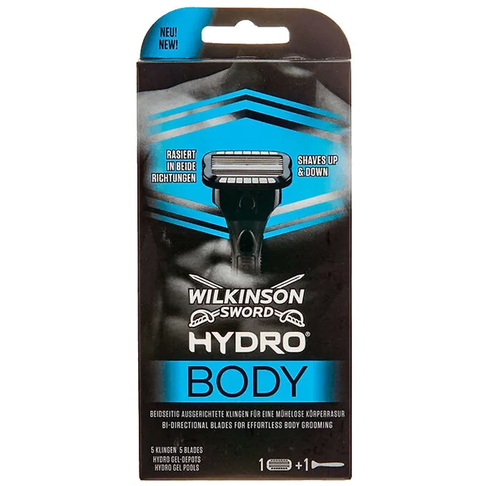 Wilkinson Schick станок для бритья тела HYDRO BODY (1 кассета), 7004395E