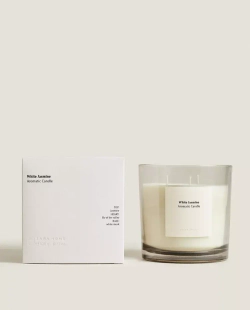 ZARA HOME Ароматическая свеча с запахом белого жасмина (620 Г)