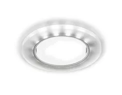 Точечный светильник Gx53+led G214 CH/WH Ambrella