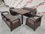 Обеденный комплект под ротанг YALTA FAMILY MAXI SET