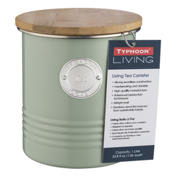 Емкость для хранения чая living зеленая 1 л