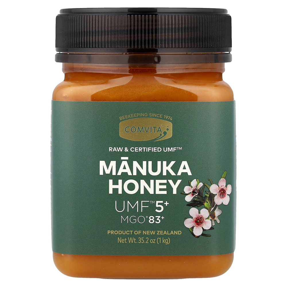 Comvita, мед манука, UMF™ 5+, MGO 83+, 1 кг (35,2 унции)
