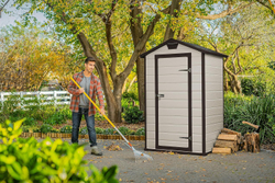 Пластиковый сарай Keter Manor 4x3 beige