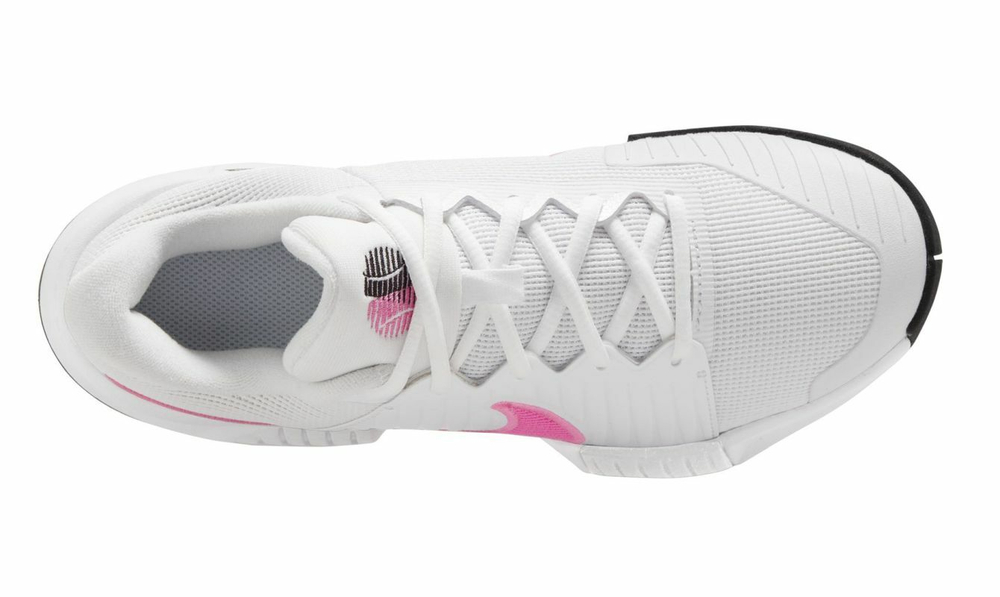 Женские Кроссовки теннисные Nike Zoom GP Challenge Pro - white/playful pink/black