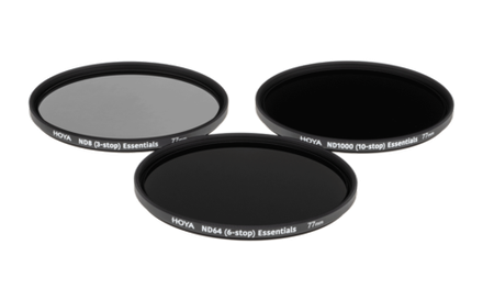 Светофильтр Hoya ND Essentials Filter Kit 8/64/1000 комплект из 3х фильтров (PHL), 58mm