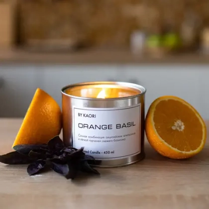 Свеча АПЕЛЬСИН БАЗИЛИК (ORANGE BASIL)