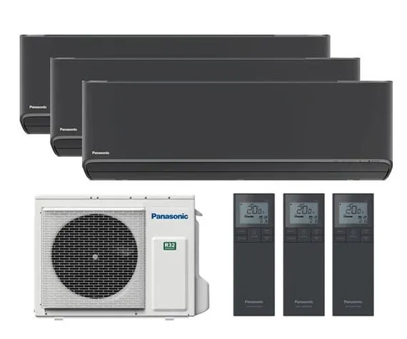 Мульти сплит-система Panasonic 3 x CS-XZ25ZKEW-H / CU-3Z68TBE