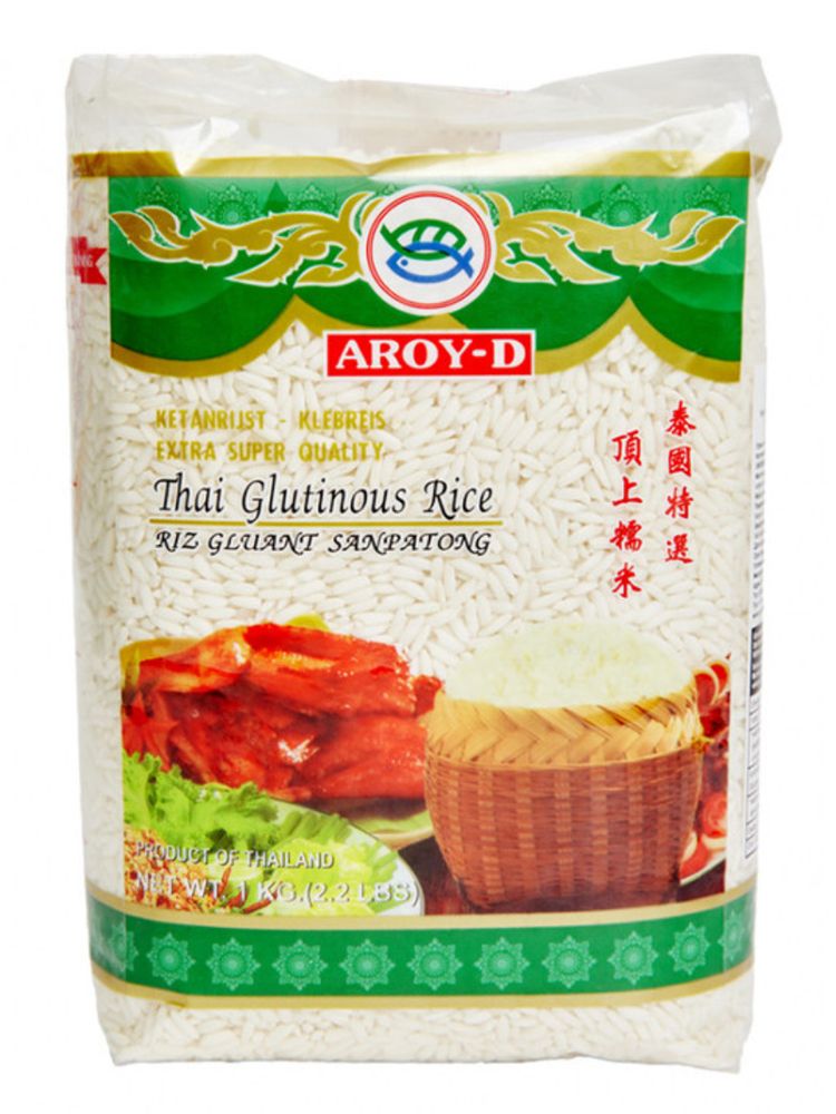 Рис Aroy-D клейкий 1 кг x 2 шт