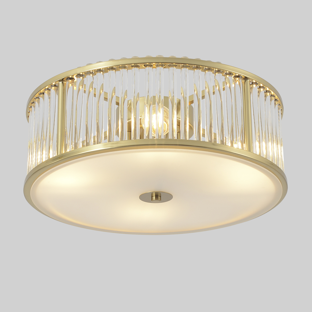 Светильник потолочный Crystal Lux AVENUE PL4 BRASS