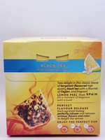 Lipton Чай черный Russian Earl Grey бергамот с лимоном 20 пирамидок, 32 г (из Финляндии)