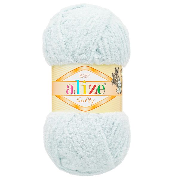 Пряжа Alize (Ализе) Softy / уп.5 мот. по 50 г, 115м, 416 серый A