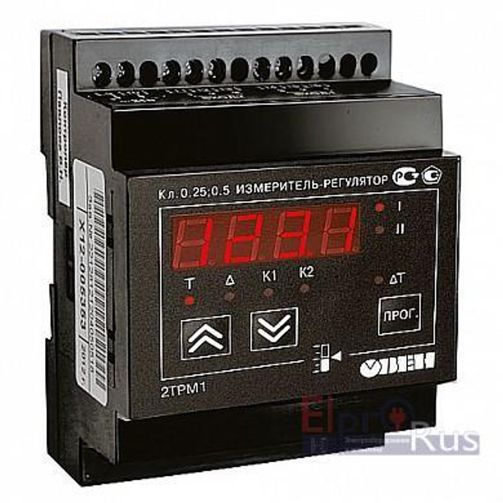 Измеритель-регулятор микропроцессорный 2ТРМ1-Н.У.РР 8 А при 220 В 50...60 Гц 130×105×65 IP44 а:18351