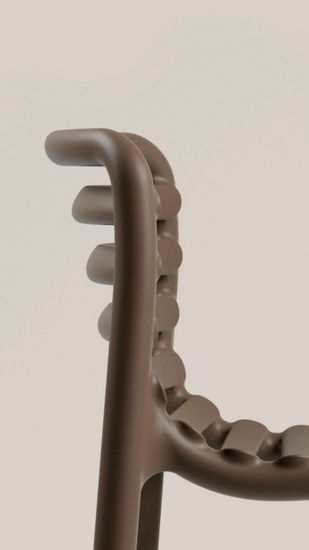 Стул пластиковый барный Doga Stool