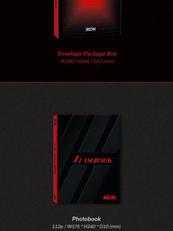 Альбом iKON - FLASHBACK 4th Mini Album PHOTOBOOK 2 Version SET