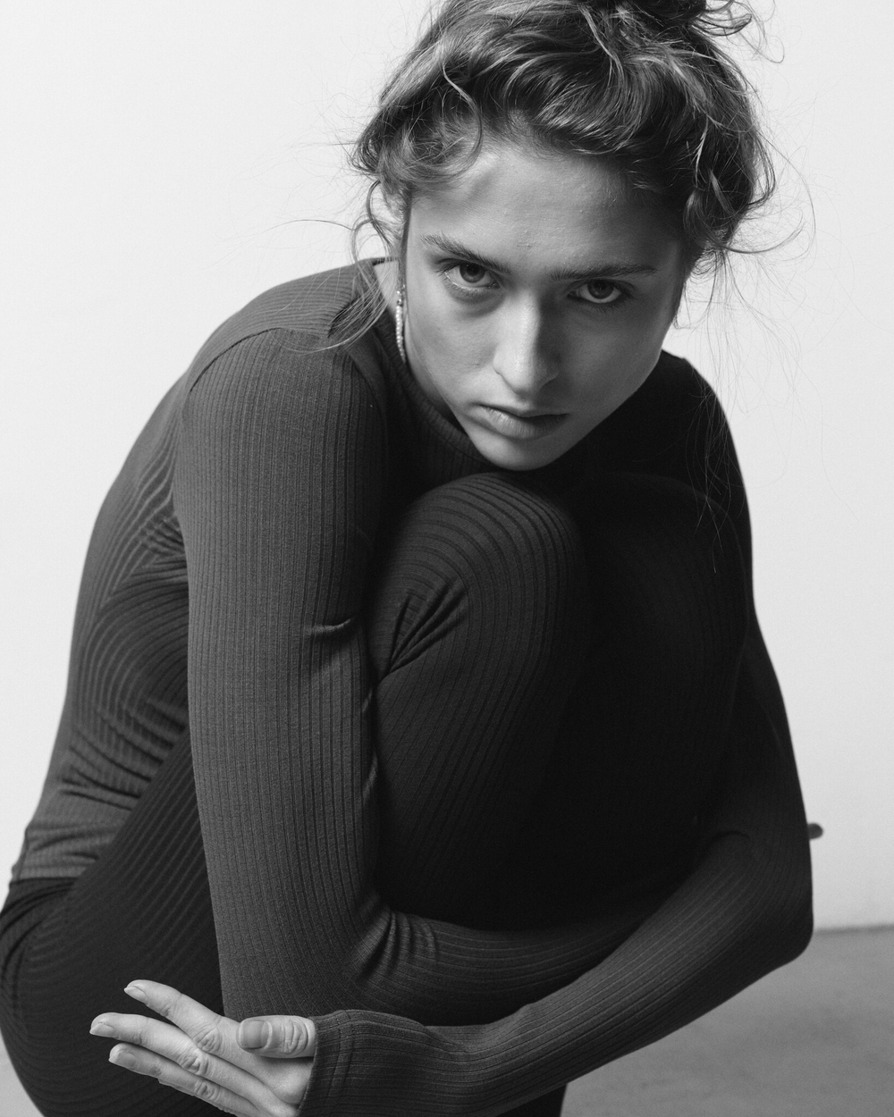 LS Ribbed Bodysuit Nine Iron