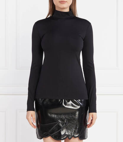 Гольф stretch lslv Karl Lagerfeld - черный(235W1712)