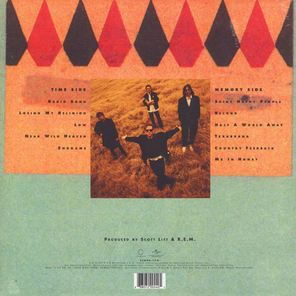 R.E.M. - Out of Time (LP). Новая запечатанная виниловая пластинка + ПОДАРОК