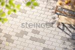 Тротуарная плитка Steingot Зигзаг Серый толщина 60 мм