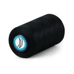 Нитки универсальные текстурированные Nitka U, 150D/1, 5000 м / 1 кат., 000 черный