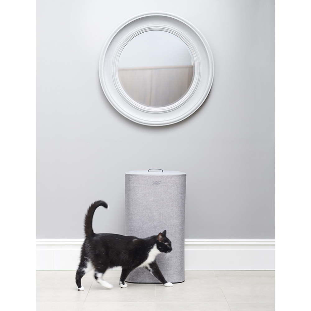 Корзина для белья tota™, 60 л, серая
