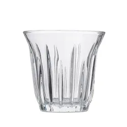 Чашка 170 мл кофейная без ручки ZINC Barista d 8,3 см h8 см стекло P.L. Barbossa [1]