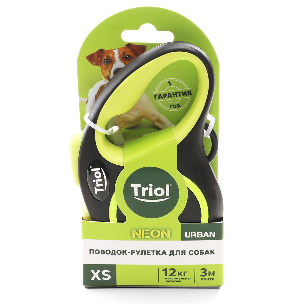 Triol рулетка лента XS до 12 кг 3 м