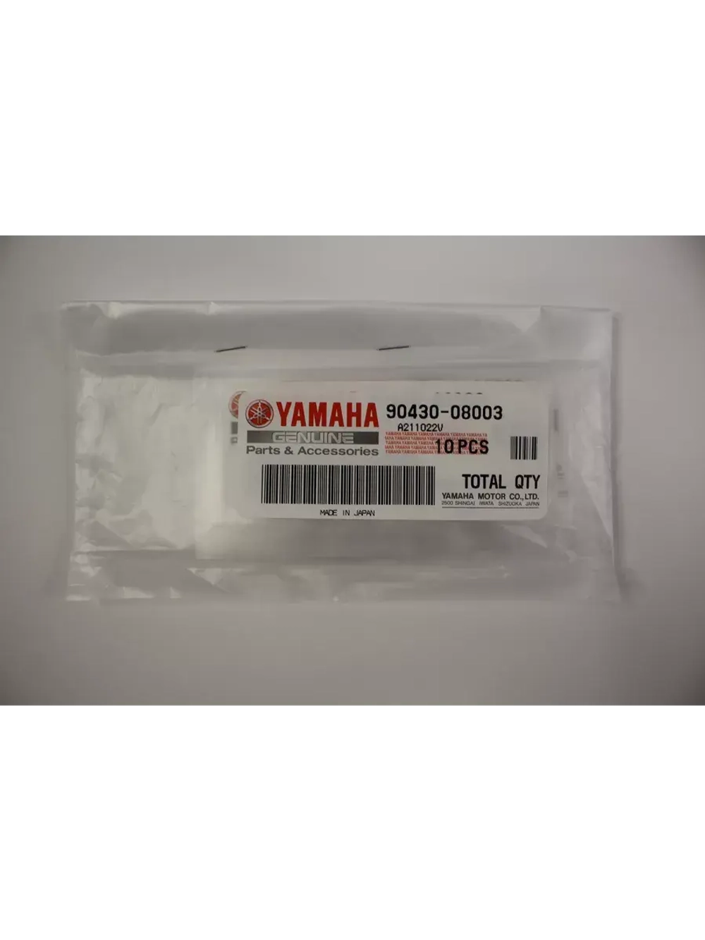 Комплект прокладок слива редуктора Yamaha 10шт