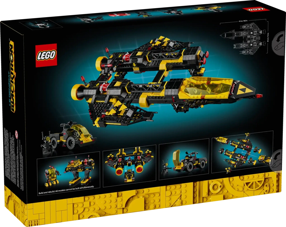 Конструктор LEGO Icons 10355 Blacktron Renegade