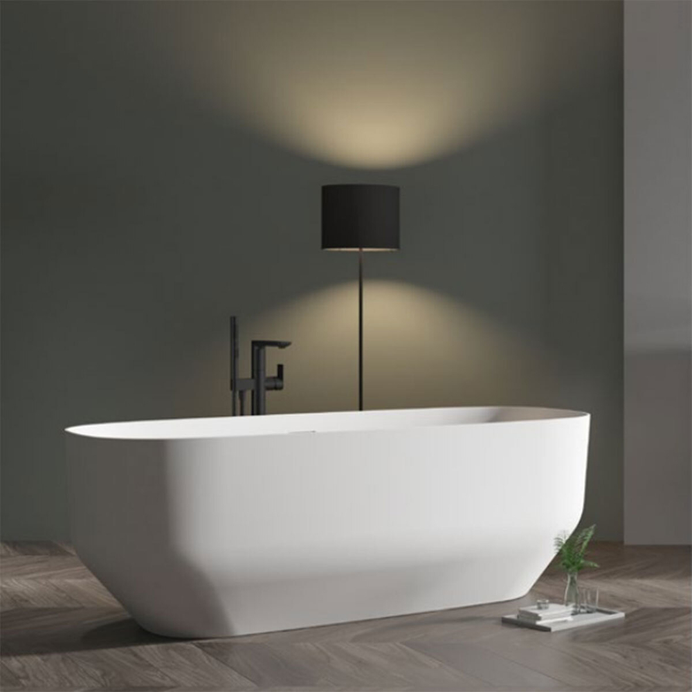 Ванна акриловая Vincea VBT-630, 1700*750*600, цвет белый, слив-перелив в комплекте, белый,