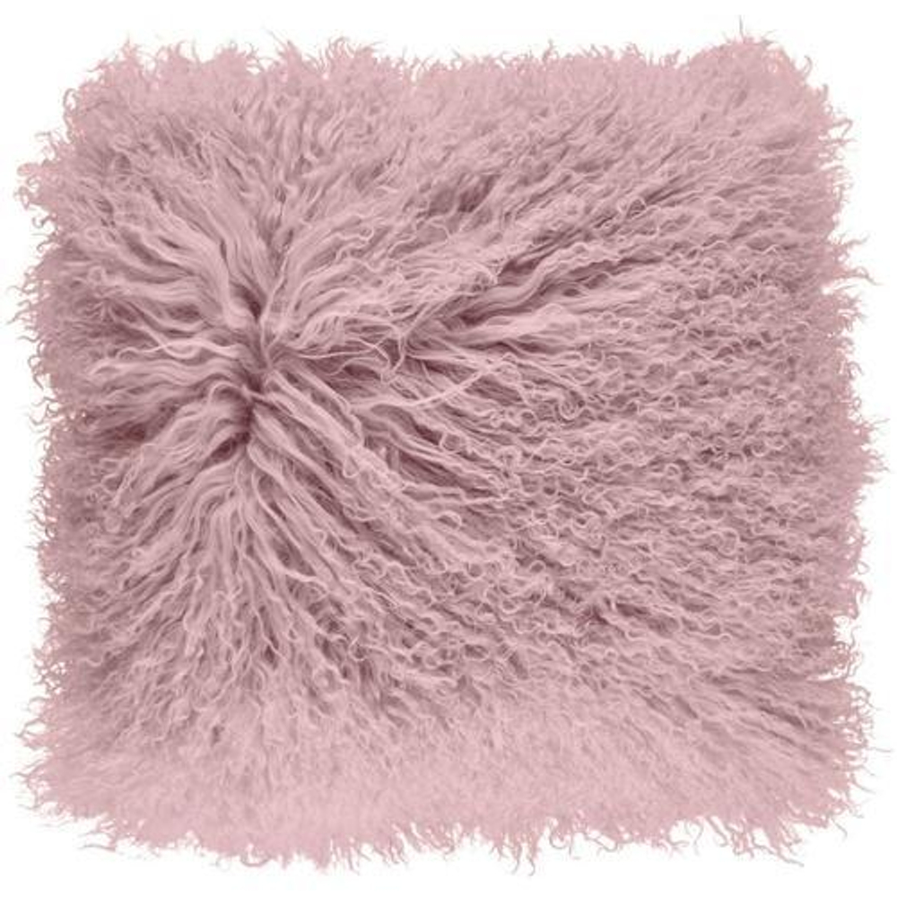 Подушка Tibetan Rosa Подушка мех тибетской Natures Collection 40x40 Розовый