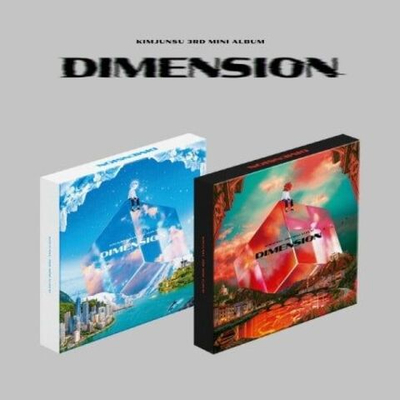 Альбом KIM JUN SU - DIMENSION 3rd Mini Album 2 Version SET