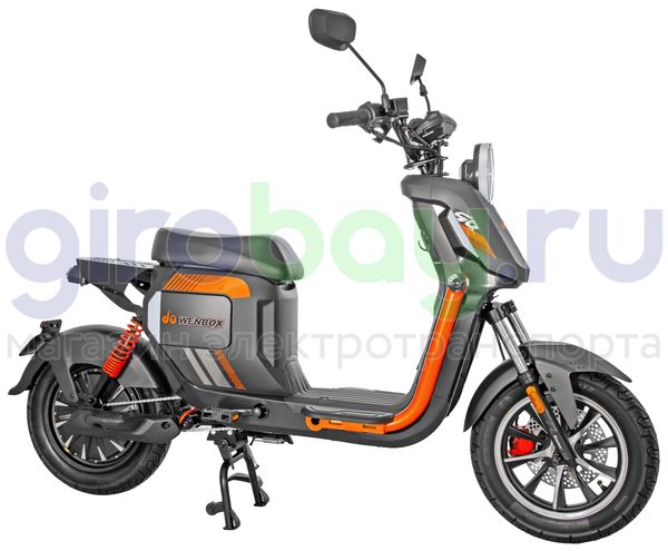 Электроскутер WENBOX U2 1500W (60V/30Ah) - Чёрный фото №3