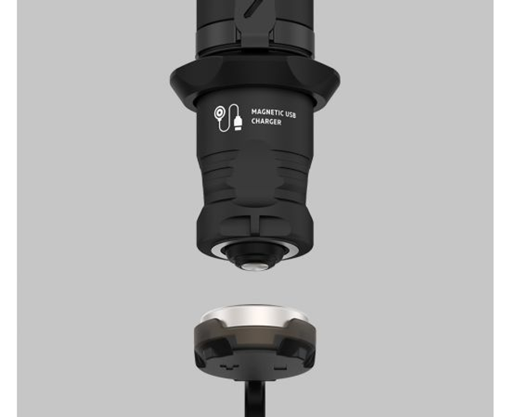 Фонарь Armytek Dobermann Pro Magnet USB Теплый F07501W