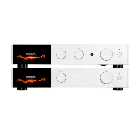 Audiolab 9000A and 9000N Bundle Silver